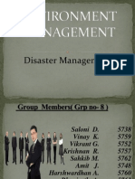 Disaster Management