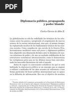 Diplomacia pública, propaganda y poder blando
