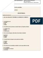 Guia de Trabajo Los Estados de La Materia