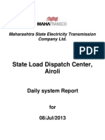 Maharashtra State Electricity Transmission Company Ltd. Daily system Report