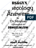 DR - Moslim Obs & Gyn Answers Guide