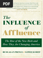 The Influence of Affluence, by Russ Alan Prince and Lewis Schiff - Excerpt