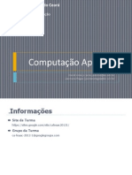 Introdução - Computação Aplicada