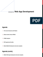 Mobile Web App - PPT1