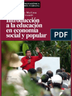 09. Introduccion a La Educacion en Economia Social y Popular - Revolucion Bolivariana - Libros