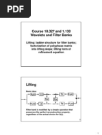 Course 18.327 and 1.130 Wavelets and Filter Banks