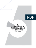 Desiderio Navarro. Criterios y La (No) Recepción Cubana Del Pensamiento Cultural Ruso