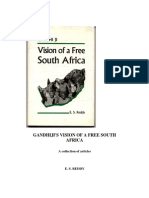 Gandhiji's Vision of A Free South Africa