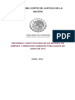 Reformas Constitucionales y Tratados Internacionales