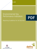 Environmental Key Performance Indicators - Reporting Guidelines for UK Business - DeFRA - 2006