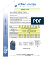 Datasheet - OPzS Batteries - Rev 01 - ES
