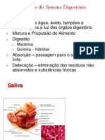 Secreções do Trato Alimentar