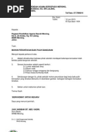 Surat Mohon Bantuan YB