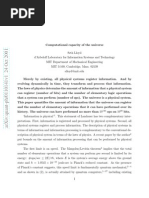 Download Computational Capacity of the Universe WWWOLOSCIENCECOM by Fausto Intilla SN15664694 doc pdf