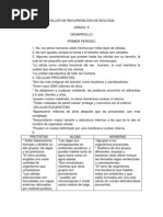 Taller de Recuperacion de Biologia