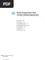Multi-compartment Side Curtain Airbag Deployment