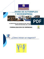 FORMALIZAR EMPRESAS