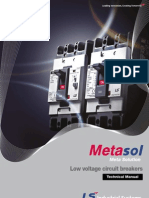 Metasol MCCB-ELCB Technical+Manual E