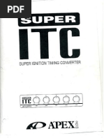 Apex'i Super ITC English Manual