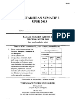 Bahasa Inggeris Kertas 2 - Terengganu