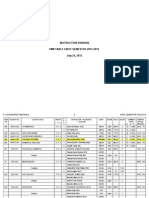 BITS-Pilani Time Table 2013 Autumn