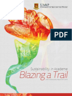 Sustainability in Academe: Blazing A Trail (UA&P Sustainability Report 2011-2012)