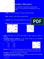 Centrality Measures Presentation