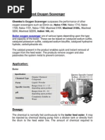 Optisperse HP3100 Boiler Treatment Guide | PDF | Boiler | Materials