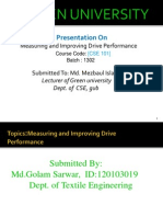 Measuring&Improving Drive Performance