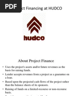 Project Financing in HUDCO