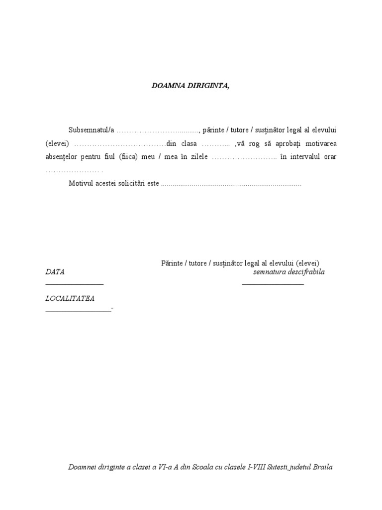 Cerere Invoire | PDF
