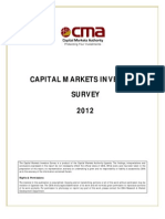 Capital Markets Investors Survey Report 2011