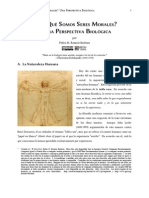 ¿Por Qué Somos Seres Morales? Una Perspectiva Biológica