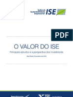 O - VALOR - DO - ISE (Índice de Sustentabilidade Empresarial)