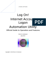 Log On! - Internet Account Logon Automation Utility (v1.00)