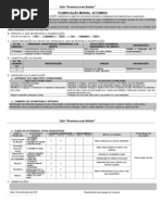 Planificação mês Setembro 2012