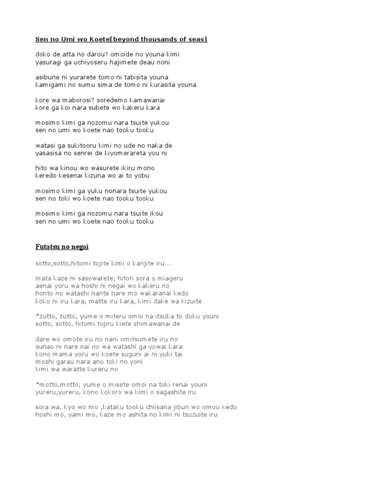 Nihongo No Uta Pdf