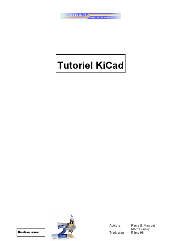 Tutorial Kicad FR | PDF | Bouton (informatique) | Fichier informatique