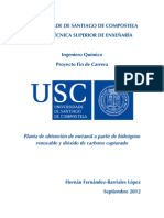 Planta de Obtención de Metanol A Partir de Hidrógeno Renovable y Dióxido de Carbono Capturado - Hernan Fernandez Lopez