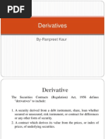 Derivatives: By-Ranpreet Kaur