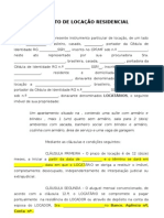 Modelo de Contrato de Locação Ok