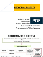 Contratación directa final