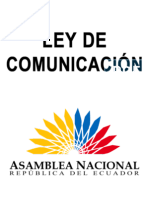 RO Ley Orgánica de Comunicación