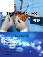 Trasplantes y Donacion de Organos