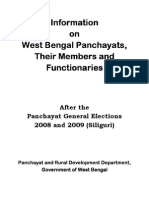 Panchayats in West Bengal at A Glance