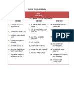 Jadual Kawalan Malam