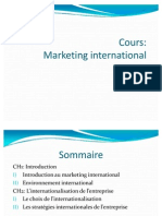 Cours Marketing International 2