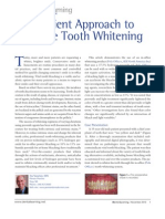 An Efficient Approach to in Office Tooth Whitening