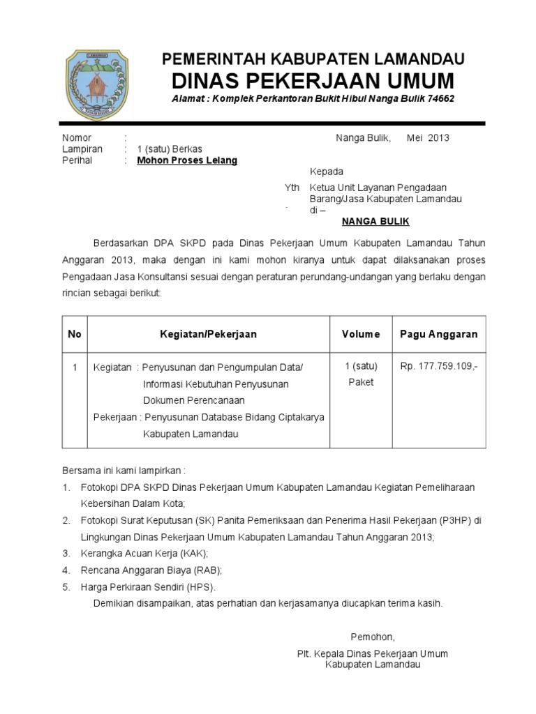 Surat Permohonan Kerja Email - Malacca z