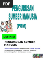 Kertas Kerja Pengurusan Sumber Manusia